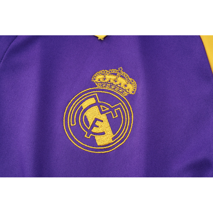 Camiseta Polo del Real Madrid 23-24 Purpura - Haga un click en la imagen para cerrar